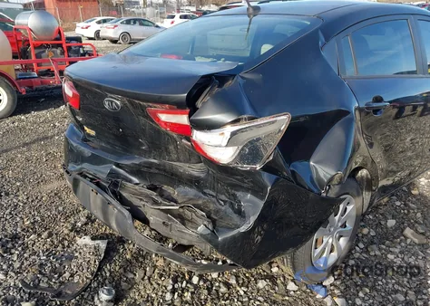 2014 Kia Rio Lx z USA, uszkodzony, nr VIN KNADM4A39E6360648